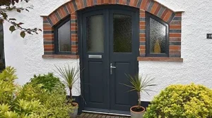 Grey Wooden Door