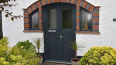 Grey Wooden Door
